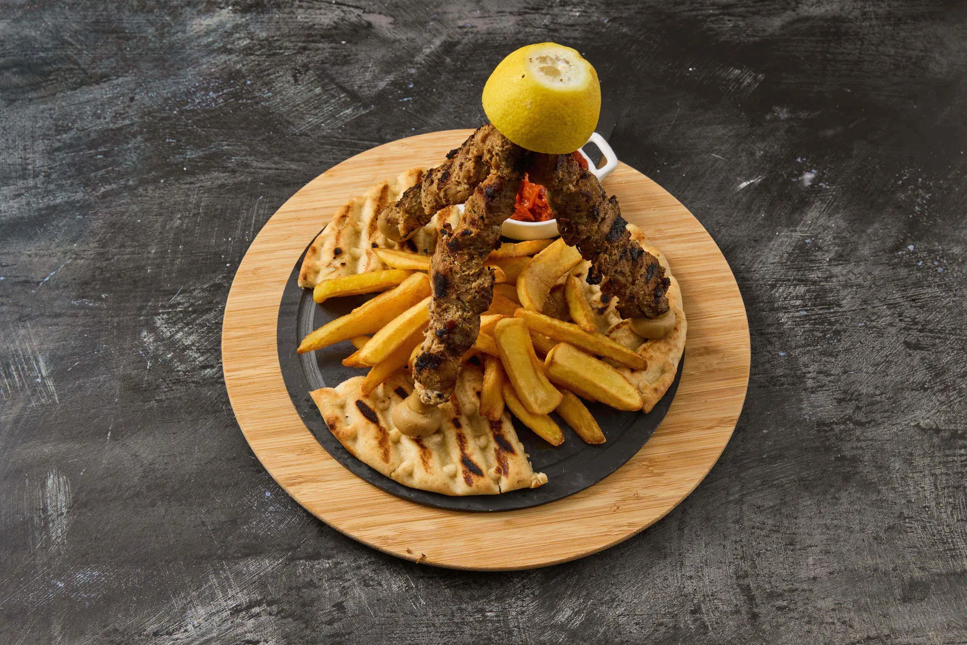 Gegrillte Hähnchenspieße vom Balkan Bei Milen